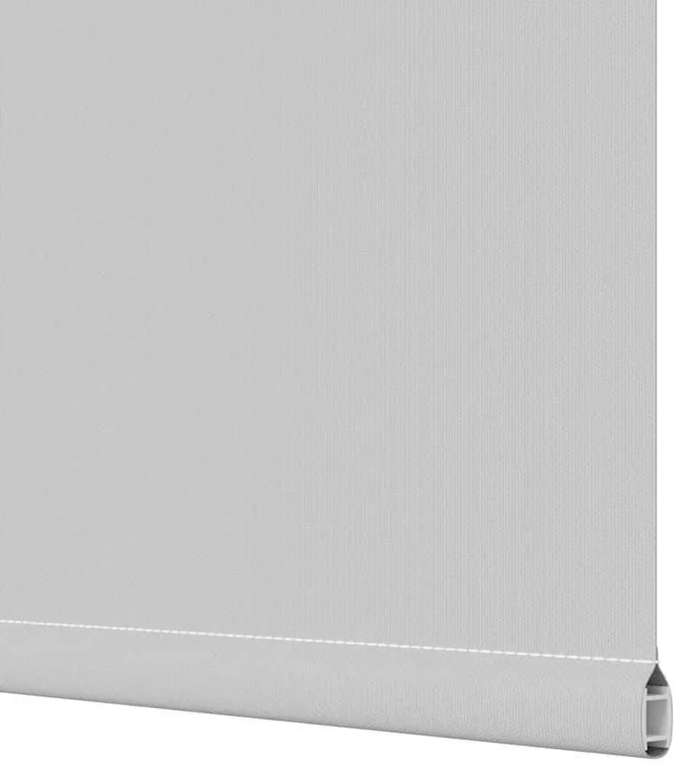 Roller Blind Blackout ανοιχτό γκρι 135x210 cm Πλάτος υφάσματος - Γκρι