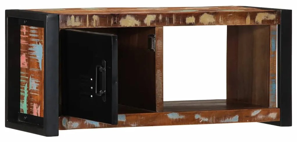 ντουλάπι τηλεόρασης vidaXL 80x30x35 cm από μασίφ ξύλο αναγεννημένο