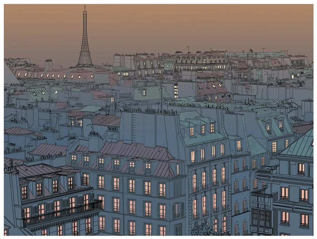 Φωτοταπετσαρία - Good evening Paris! 400x309