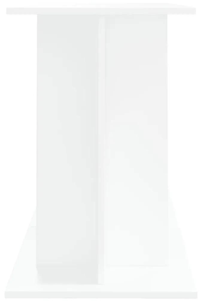 vidaXL Βάση Ενυδρείου Λευκή 120 x 40 x 60 εκ. από Επεξεργασμένο Ξύλο
