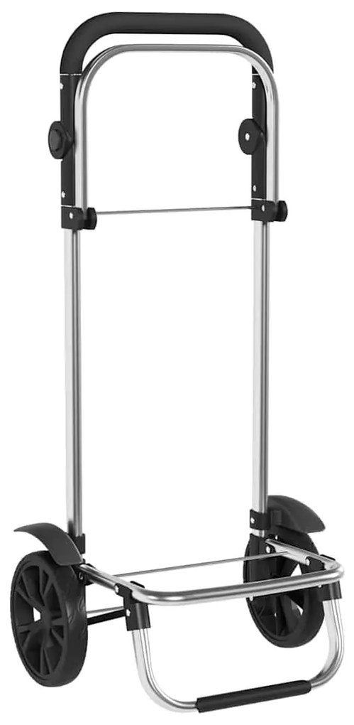 vidaXL Καρότσι Αγορών Γκρι 36.5 x 46.5 x 100.5 εκ Ύφασμα Oxford