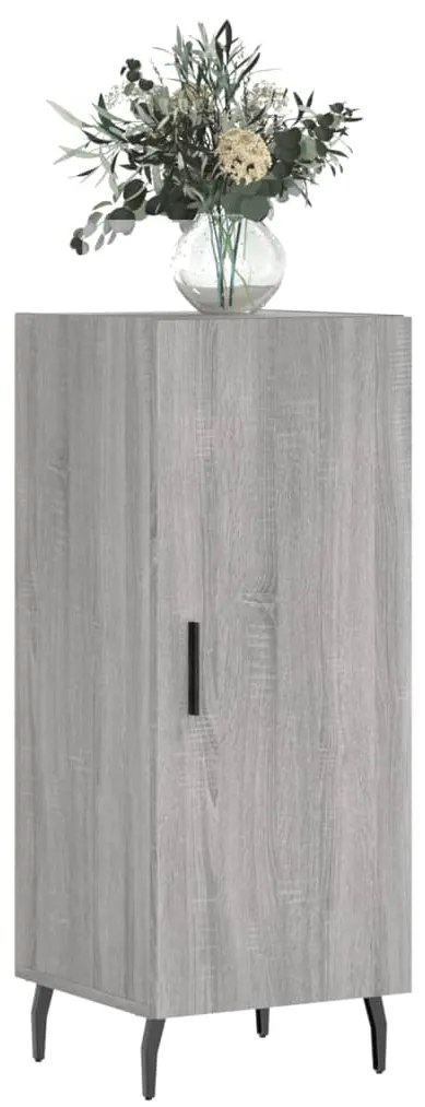 vidaXL Ντουλάπι Γκρι Sonoma 34,5x34x90 εκ. από Επεξεργασμένο Ξύλο