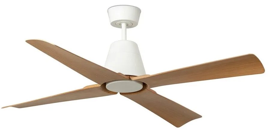 Ανεμιστήρας Οροφής Typhoon DC 34105 D130cm IP44 White-Natural Faro Barcelona