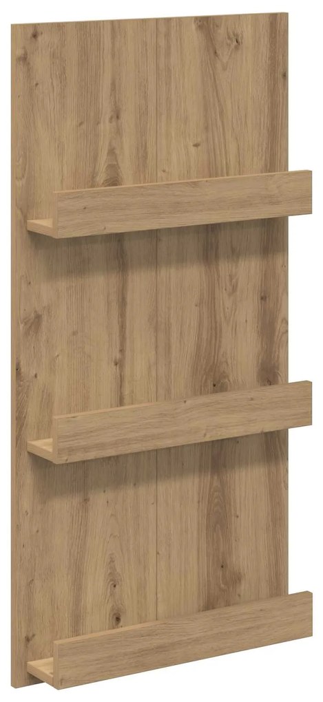 vidaXL Ράφι Περιοδικών Artisan Oak 51 x 11 x 102 εκ Επεξεργασμένο ξύλο