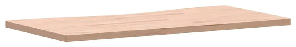 vidaXL Επιφάνεια Εργασίας 100x(45-50)x2,5 εκ. από Μασίφ Ξύλο Οξιάς