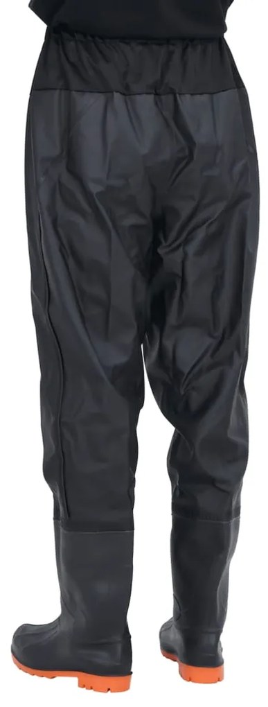 WAIST WADERS ΜΕ ΜΠΟΤΕΣ ΜΑΥΡΟ ΜΕΓΕΘΟΣ 45 4017024