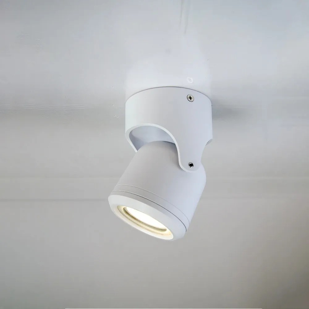 Φωτιστικό Οροφής - Σποτ Crescent 80206024 1xGU10 9x9x13cm White ItLighting