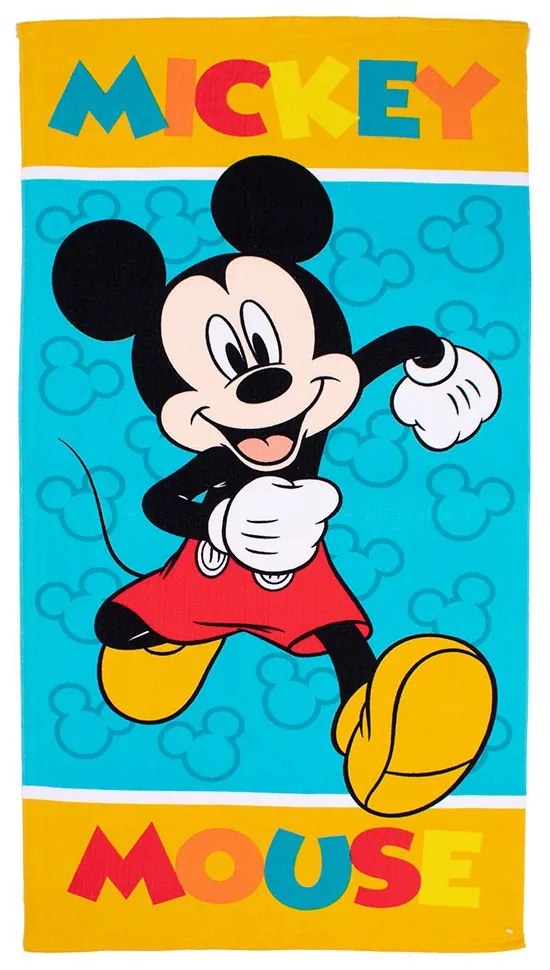 Πετσέτα Θαλάσσης Παιδική Mickey 71 Quick Dry Sky Blue DimCol Beach 70x140cm Microfiber