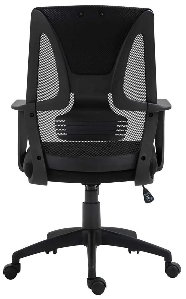 BF2960 Πολυθρόνα Γραφείου Mesh Μαύρο 60x62x99/109cm