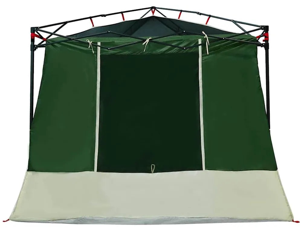 vidaXL Εσωτερική σκηνή με στέγη Πράσινο 290 x 288 x 234 εκ. ταφτάς