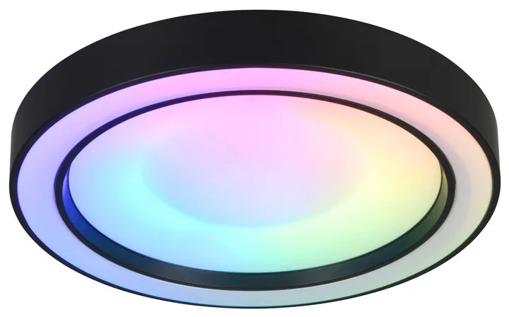 Φωτιστικό Οροφής Reality Lighting -RL ARCO R65091432 Μαύρο Ματ (Black Mat) 2700 - 6000K