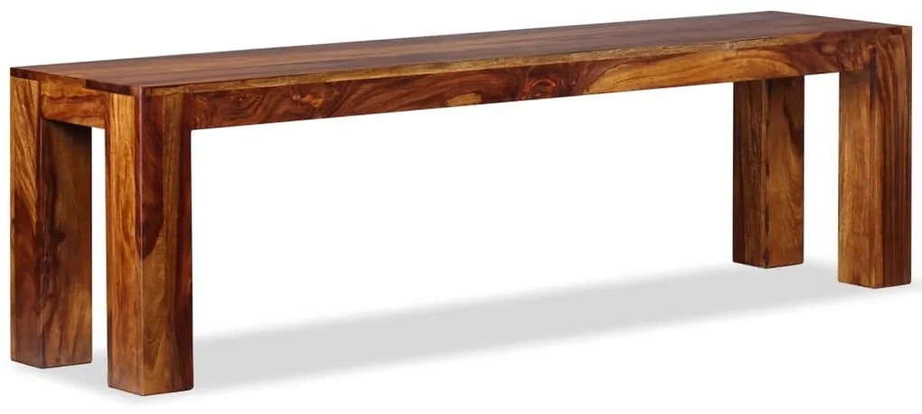 vidaXL Πάγκος 160 x 35 x 45 εκ. από Μασίφ Ξύλο Sheesham