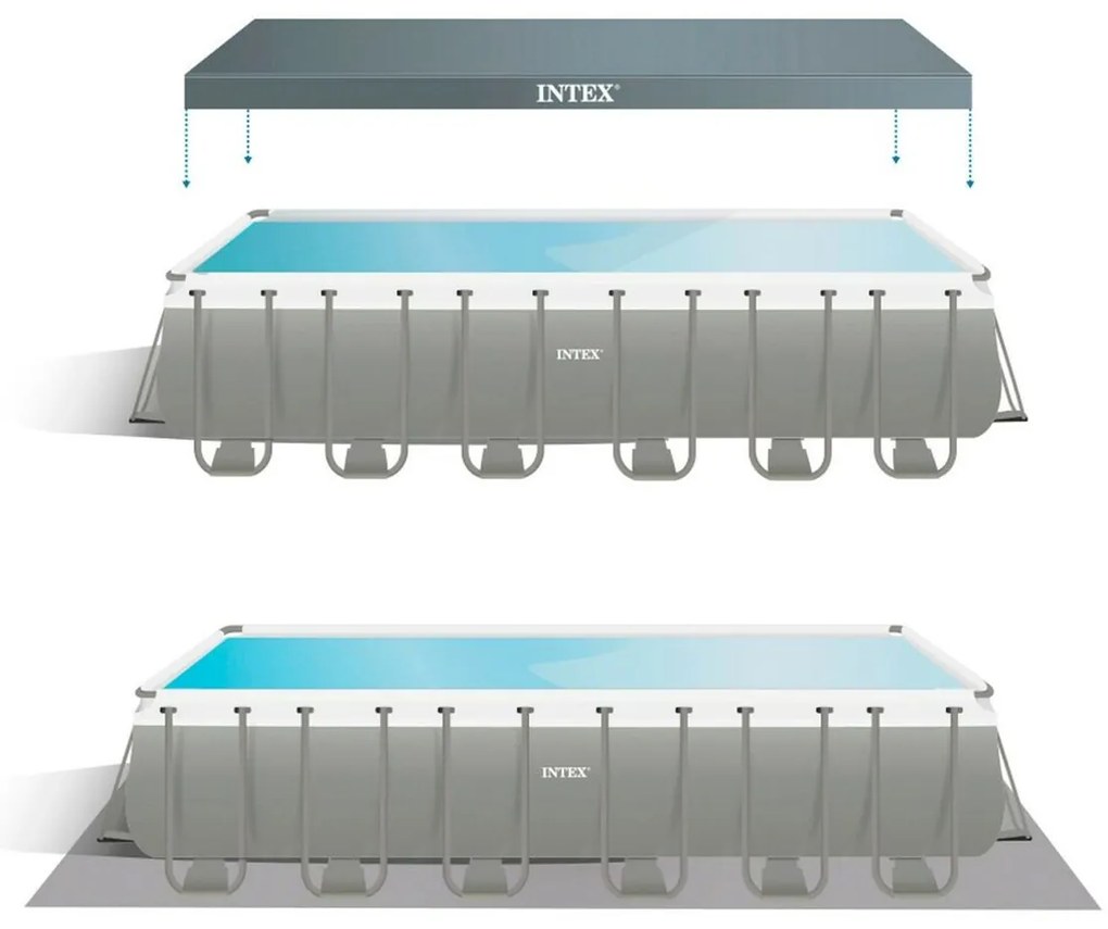 Πισίνα Αποσπώμενο Intex 732 x 132 x 366 cm