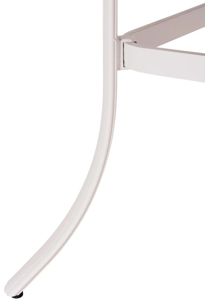 ΤΡΑΠΕΖΙ ΕΞΩΤ.ΧΩΡΟΥ TELAMO HM6288.02 ΑΛΟΥΜΙΝΙΟ ΛΕΥΚΟ &amp; POLYWOOD 160X90Χ73.5Υεκ.