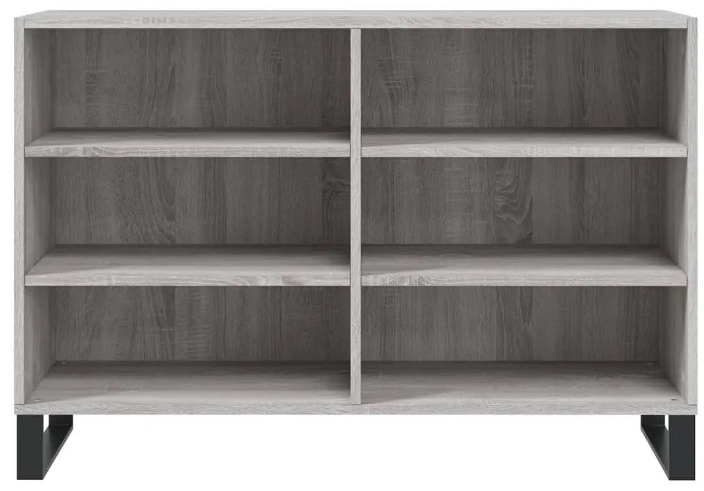 vidaXL Ραφιέρα Γκρι Sonoma 103,5 x 35 x 70 εκ. από Επεξεργασμένο Ξύλο