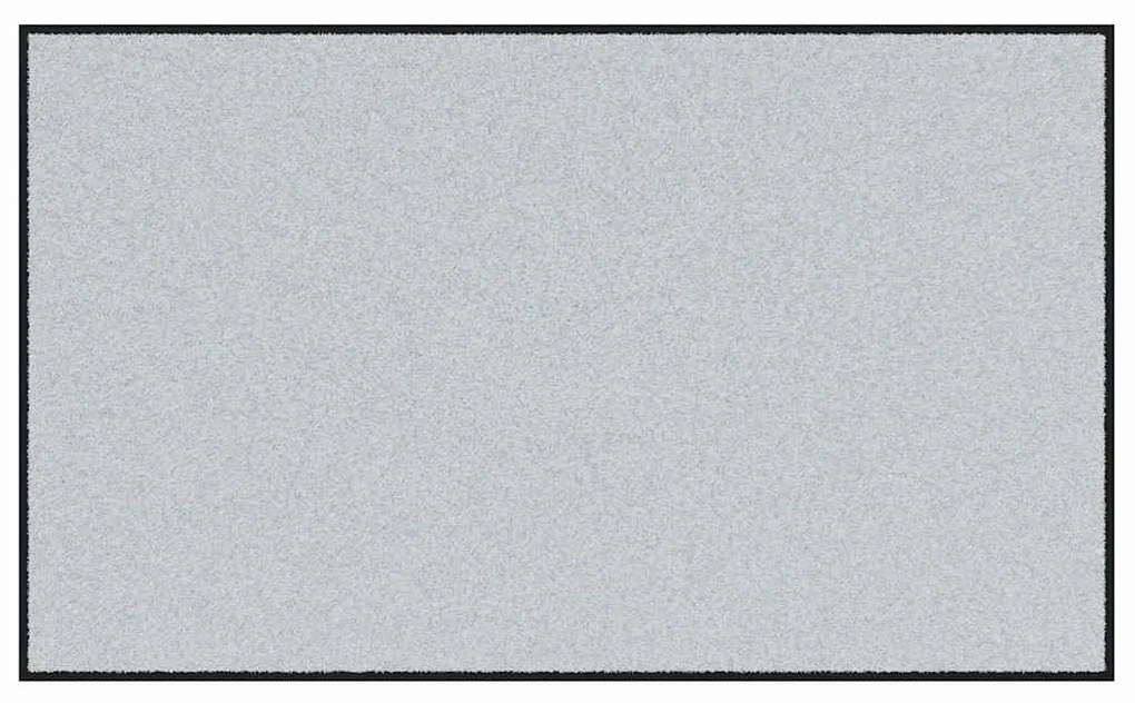 vidaXL Χαλάκι Εξώπορτας Γκρι και Μαύρο 90 x 150 cm