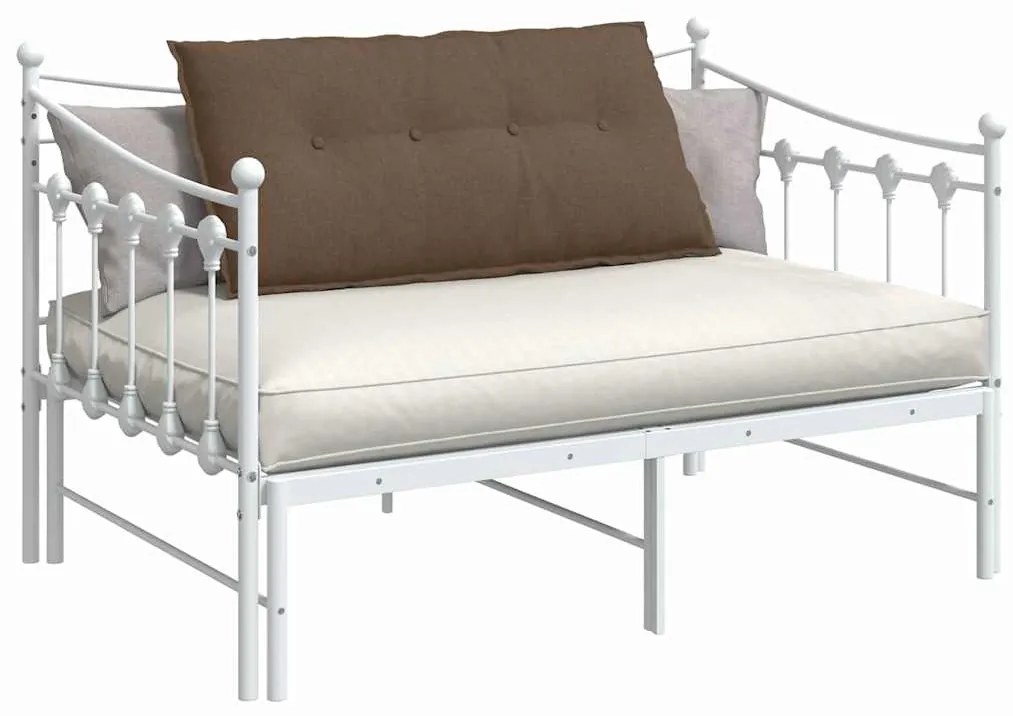 vidaXL Μαξιλάρι Πλάτης Καφέ 100 x 19 x 50 εκ ύφασμα