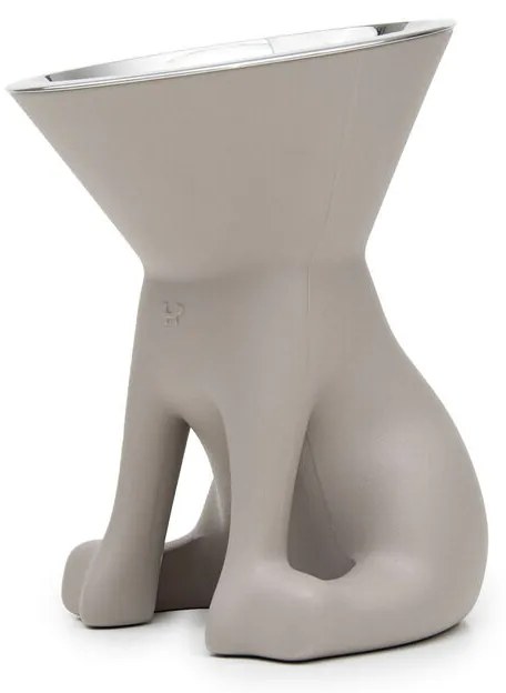 Ταΐστρα σκύλων United Pets Up Elisabeth Γκρι Ανοξείδωτο ατσάλι πολυαιθυλένιο 1 L