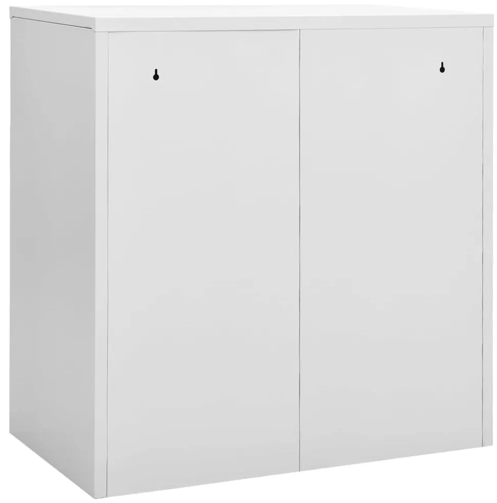 vidaXL Φοριαμοί 5 τεμ. Ανοιχτό Γκρι/Πράσινο 90x45x92,5 εκ. Ατσάλινοι