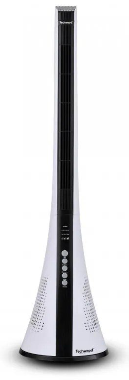 Ανεμιστήρας πύργου Techwood TVC-981T, 40W, ταλάντωση, 3 ταχύτητες, χρονοδιακόπτης, λευκό