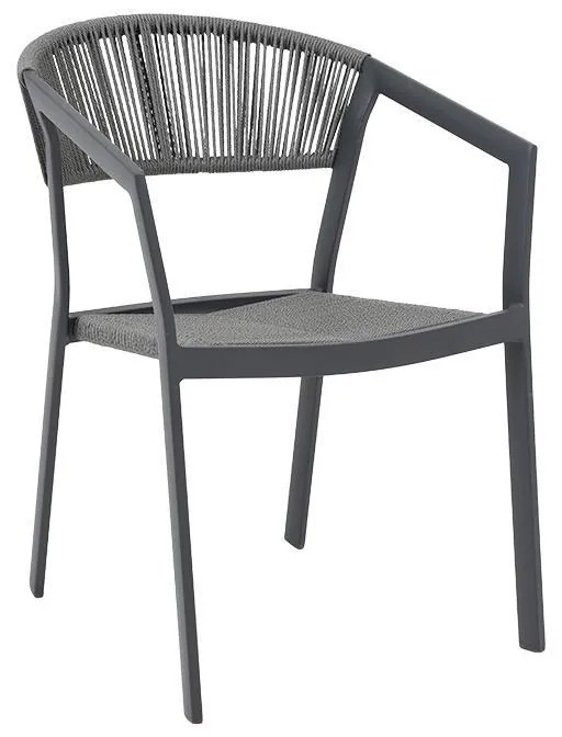 Καρέκλα Djenne Fylliana Γκρί 57x61x81 εκ. 57x61x81 εκ.