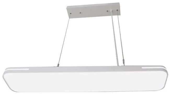 Κρεμαστό Φωτιστικό Οροφής LED 50W 3000Κ 19x90 Lumen-21-905000-Λευκό 21-905000