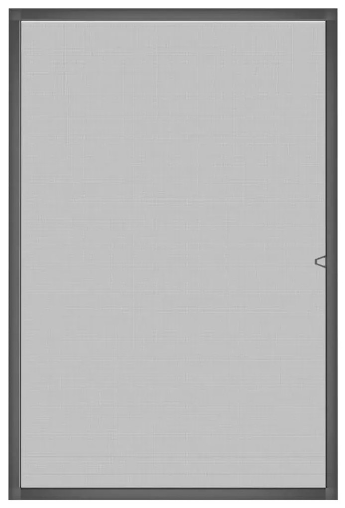 vidaXL Σήτα Εντόμων για Παράθυρα Ανθρακί 80 x 120 εκ.