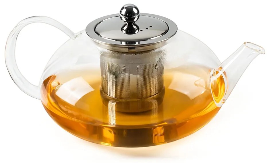 Luigi Ferrero Coffeina FR-8121B Τσαγιέρα Γυάλινη με Φίλτρο 1.2L