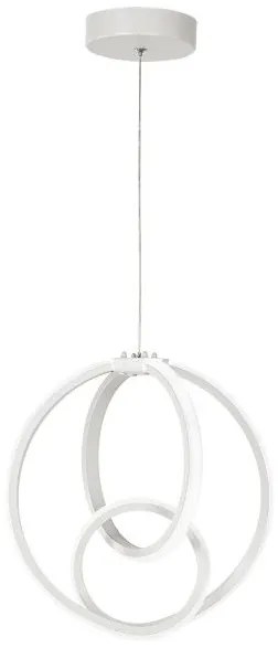 Κρεμαστό Φωτιστικό Οροφής LED 45W 3CCT Neon-29 Heronia Lighting 01-0348 Λευκό
