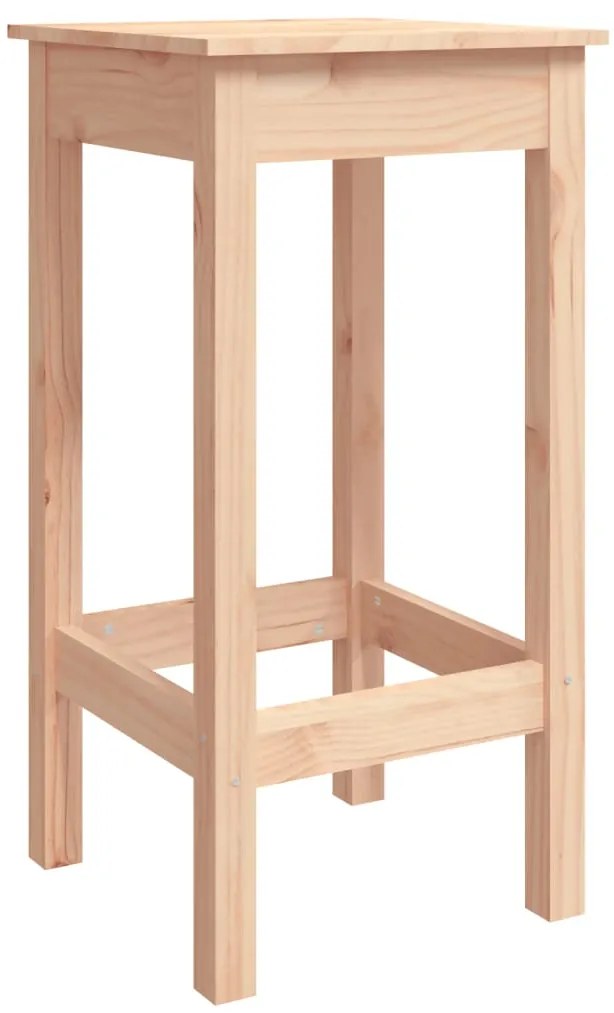 vidaXL Σετ Επίπλων Μπαρ Κήπου 5 Τεμαχίων από Μασίφ Ξύλο Πεύκου