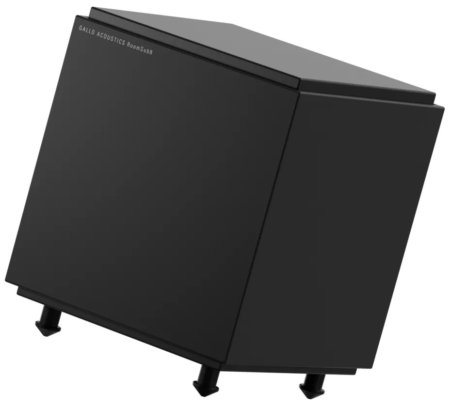 Gallo Acoustics GRS8B Roomsub 8 Αυτοενισχυόμενο Subwoofer με Ηχείο 8" 200W Μαύρο