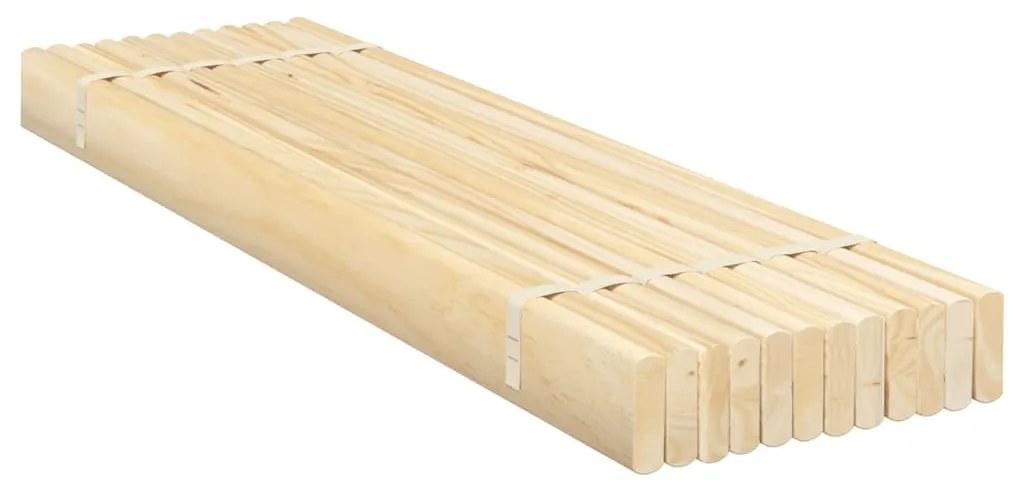 vidaXL Τάβλες Κρεβατιού 90 x 200 εκ. από Μασίφ Ξύλο Πεύκου