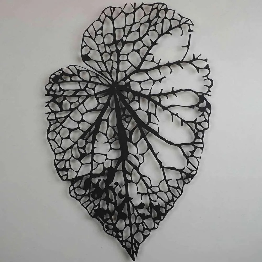 Διακοσμητικό Τοίχου Autumn 507ATP1119 45x70cm Black Wallity Steel