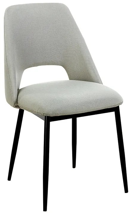 MADISON L. BEIGE ΥΦΑΣΜΑ ΚΑΡΕΚΛΑ ΜΕΤΑΛΛΙΚΗ ZITA PLUS 45X54X49-83εκ.