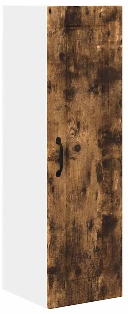 vidaXL Κρεμαστό ντουλάπι κουζίνας Καπνιστό Δρύς 30 x 31 x 100 εκ.