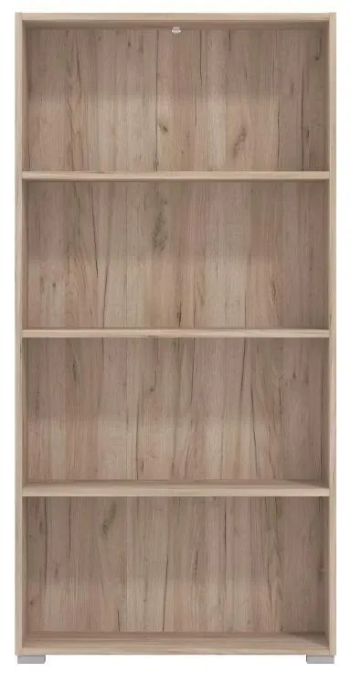 Βιβλιοθήκη Tomar 4 Γκρί Δρύς 70x24,5x142 εκ. 70x24.5x142 εκ.