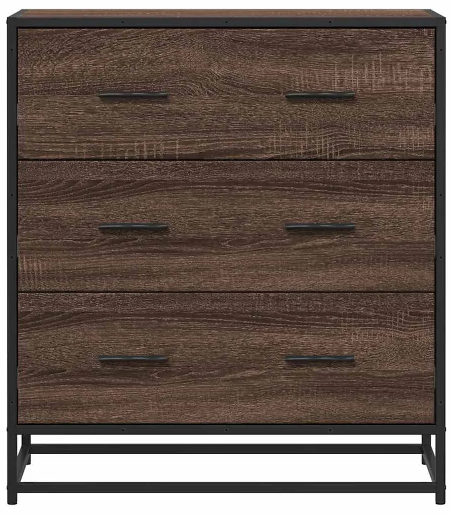 SIDEBOARD ΚΑΦΕ ΔΡΥΣ 68X35X76 CM ΚΑΤΑΣΚΕΥΑΣΜΕΝΟ ΞΥΛΟ ΚΑΙ ΜΕΤΑΛΛΟ 848973