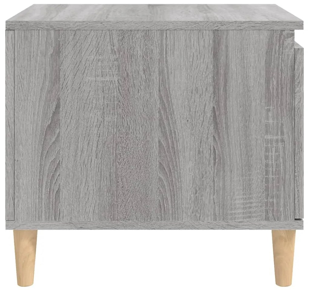 vidaXL Τραπεζάκι Σαλονιού Γκρι Sonoma 100x50x45 εκ. Επεξεργασμένο Ξύλο