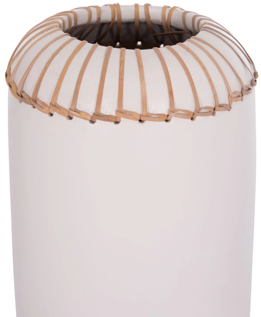 ΕΠΙΤΡΑΠΕΖΙΟ ΔΙΑΚΟΣΜΗΤΙΚΟ ΒΑΖΟ LENNOX HM4675.02S TΕΡΑΚΟΤΑ ΣΕ ΛΕΥΚΟ--Φ18x33Υεκ. (1 Τεμμάχια)