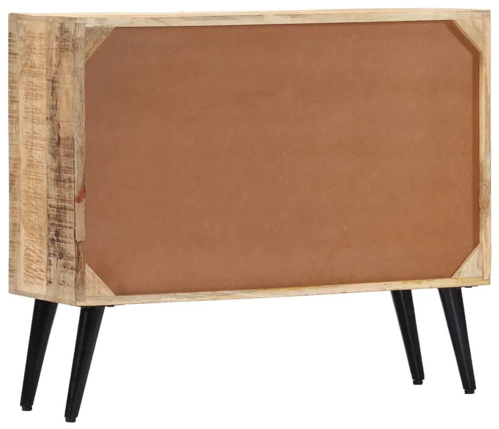 vidaXL Ντουλάπι με Συρτάρια 88 x 30 x 73 εκ. από Μασίφ Ξύλο Μάνγκο