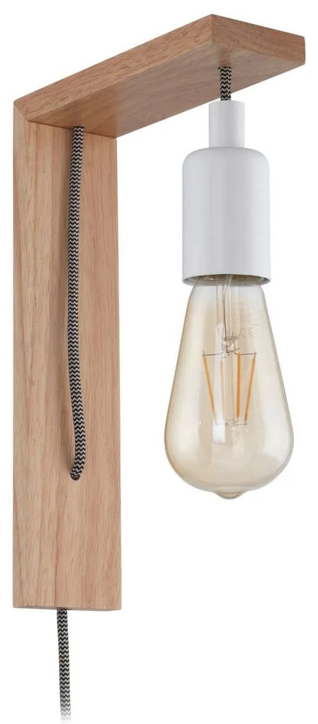 Φωτιστικό Τοίχου - Απλίκα 97916 Brown-White Tocopilla Eglo Wood