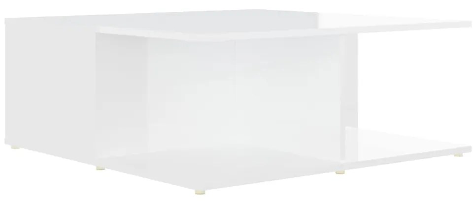 vidaXL Τραπεζάκι Σαλονιού Λευκό 80 x 80 x 31 εκ. από Επεξ. Ξύλο
