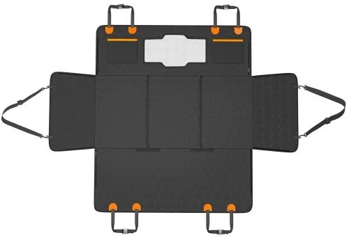 VEVOR 54 x 25.6 in Dog Car Seat Cover for Back Seat Waterproof 600D for Cars