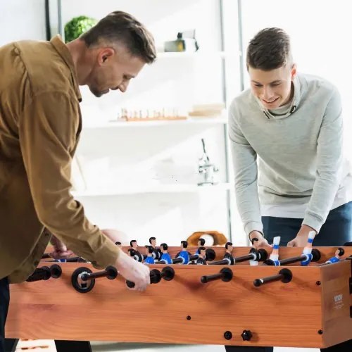 VEVOR 106 cm Folding Foosball Soccer Game Table Standard Size Table for Home