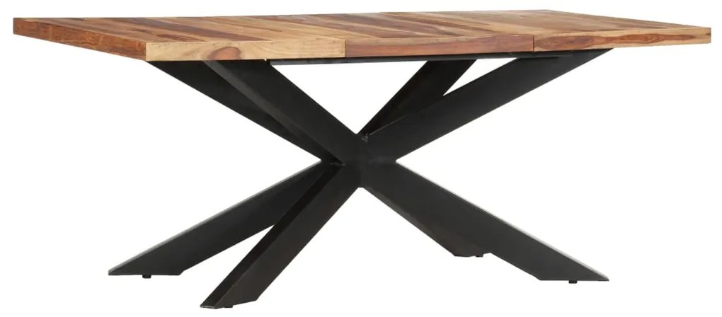 vidaXL Τραπεζαρία 180 x 90 x 76 εκ. από Μασίφ Ξύλο Ακακίας