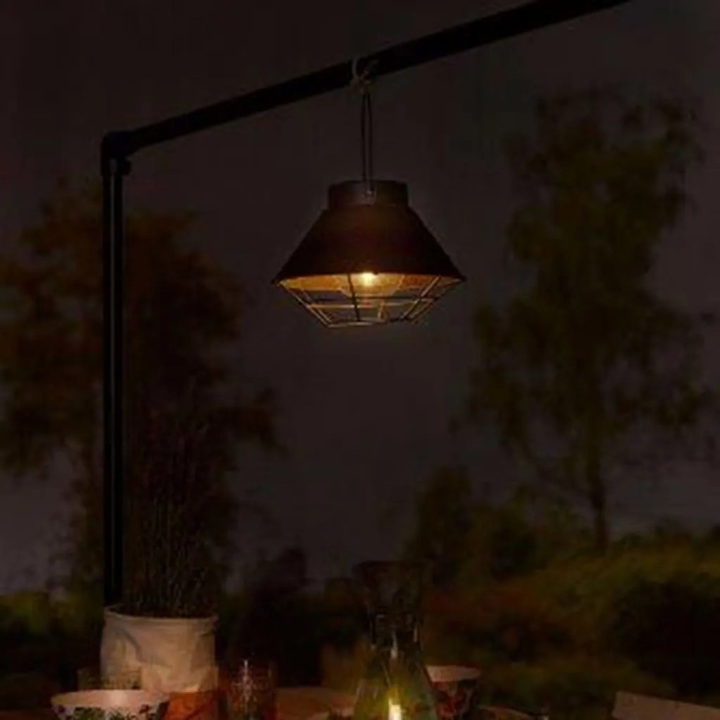 Luxform Φωτιστικό Κήπου Ηλιακό Detroit με LED
