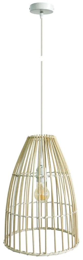 Φωτιστικό Οροφής Φ30x40 Natural VK/03126PE/30 VKLed Bamboo