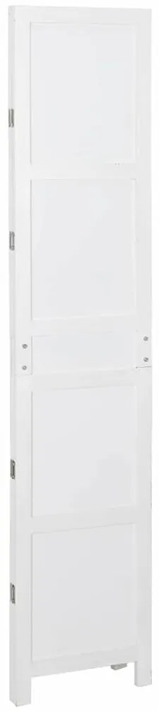 vidaXL Ρομδιβίδερ Πάνελ Λευκό 212 x 165 εκ. MDF