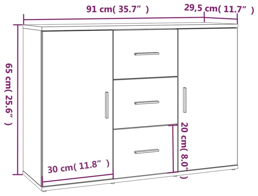 ΝΤΟΥΛΑΠΙ ΛΕΥΚΟ 91 X 29,5 X 65 ΕΚ. ΑΠΟ ΕΠΕΞΕΡΓΑΣΜΕΝΟ ΞΥΛΟ 823342