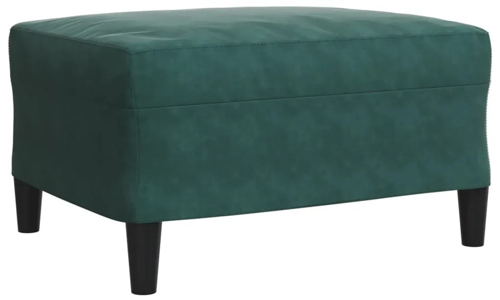 vidaXL Σετ Σαλονιού 4 Τεμ. Πράσινο Βελούδινο με Μαξιλάρια/Στηρίγματα